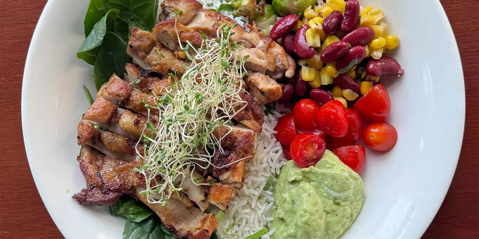 Best Lunch in Marina Bay - Mexicana Chicken Bowl at BLVD MBFC