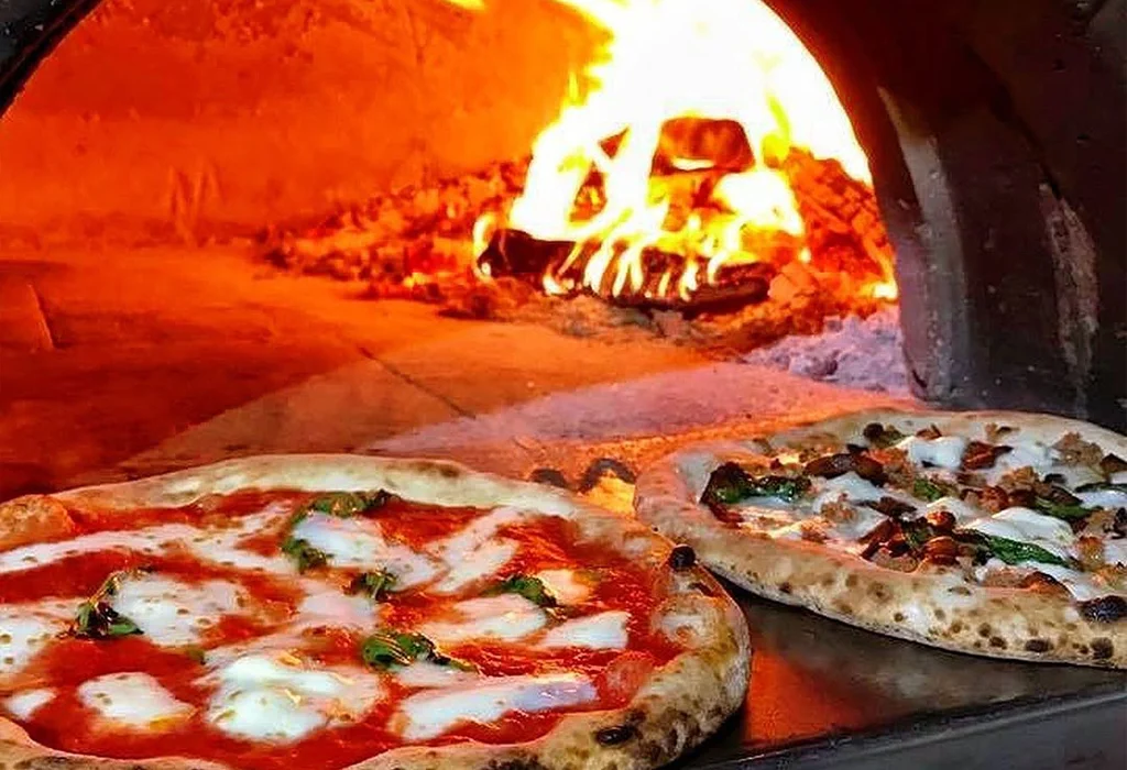 Stone hearth pizza at BLVD MBFC Marina Bay Singapore